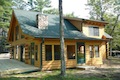 Custom Log Homes Built by Carlton Construction MN.