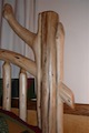 Custom Log Bed Built by Carlton Construction MN.